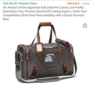Dog travel bag